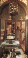 Samuel van Hoogstraten - View of a Corridor